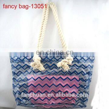 Travel Woman Shoulder PVC Beach Bag