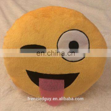 Factory Cheap Custom Plush Emoji Pillows