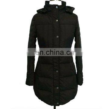 100% Polyester Women Winter Warm Quilted New Down Coat