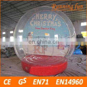 Christmas inflatable snow globe/ Xmas decoration