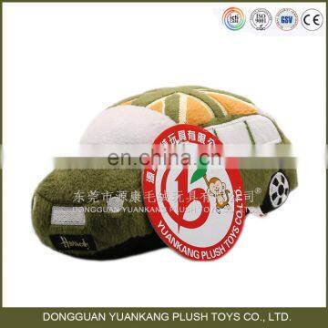 Cusom Plush Stuffed Educational Car Toy for Baby photo-3