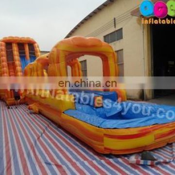 Hot sale Giant inflatable Water slip n Slide for events