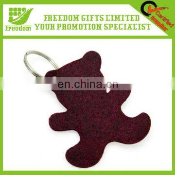 Logo Customized Promotional Felt Key chain