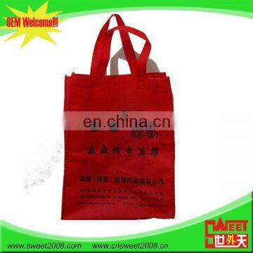 High Quality Fancy Design pp non woven promotional bag with opp lamination