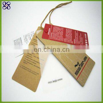 custom printed paper hang tag