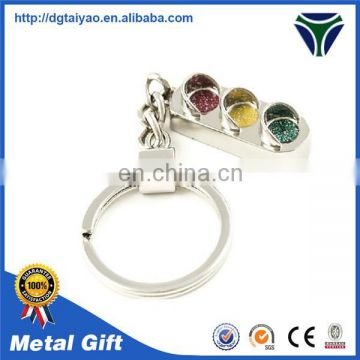 High quality Metal material lip balm keychain for sales