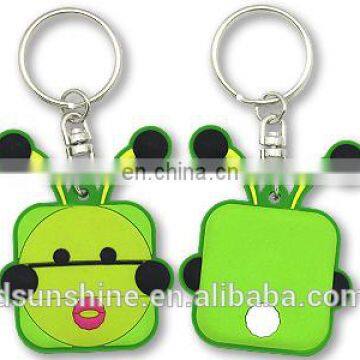 beautiful and cute pvc keychain