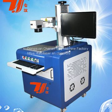 3W Plastic UV Laser Marking Machine , 355nm Laser Printing Machin