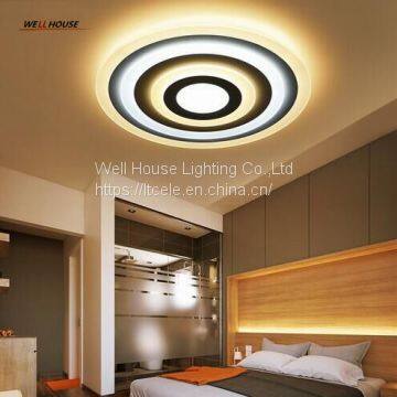 Modern LED Chandelier Lights Lamp 24w-108w Dinning Room/bedroom Acrylic+Metal Dimmable Pandent Hanging Chandeliers 220v photo-3