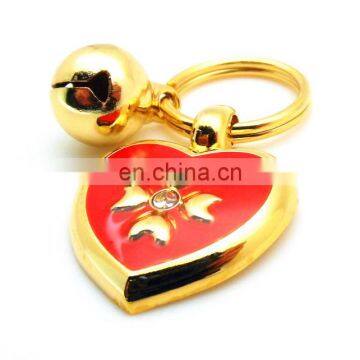 Promotion Gift STAR HEART Gold Cut Metal KEY CHAIN Key Ring photo-5