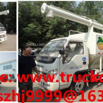 HOT SALE! Factory sale best price Forland 4*2 LHD 8m3 farm-oriented and livestock poultry feed delivery truck