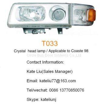 Toyota coaster 98 Crystal head lamp(T033)