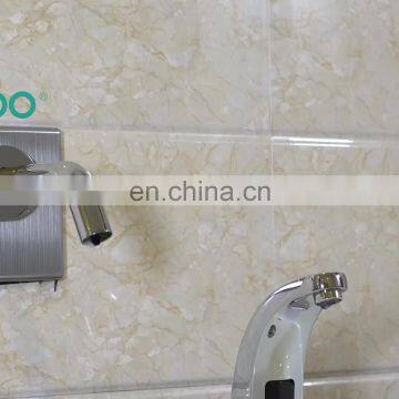 Wall mounted brass foaming automatic touchless faucet soap dispenser