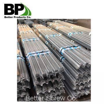 Galvanized U Channel Sign Posts & Related Hardware