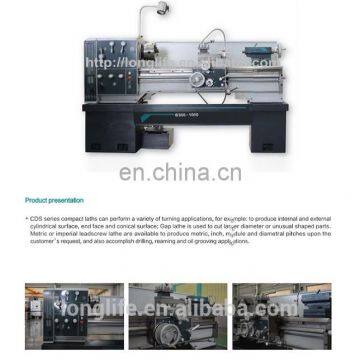 CDS6132x1000 conventional lathe machine with 3 jaw chuck