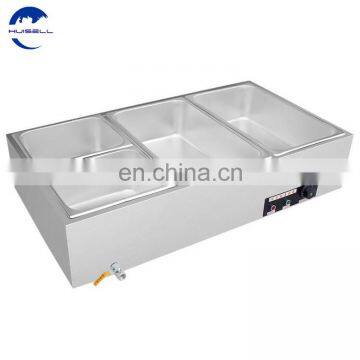 Restaurant Stainless Steel 4 Pans BuffetBainMarie photo-3