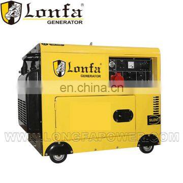 High Quality Portable 3.6kw Silent Type Three Phase Diesel Generator