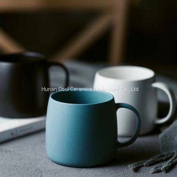 Custom printed high grade cheap cute matt colour cheap ceramic mugs