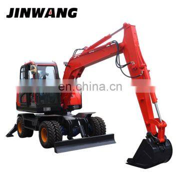 Engineering Used 8 Ton Wheel Excavator Excavator for Sale in Dubai photo-2