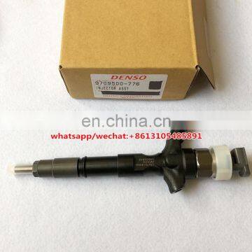 Genuine and New common rail injector 095000-7761 for T/OYOTA 23670-30300,23670-39275