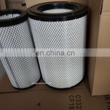 Engine air filter 6I-2509 6I-2510 for truck excavator