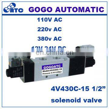 Air Compressor Solenoid Valve 4V430C-15 photo-2