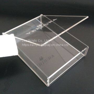 Customized Acrylic Gift Box for Jewelry Packaging Clear Plexiglass Display Box photo-2