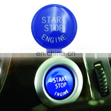 Blue Engine Start Stop Switch Button Cover Fit for BMW E60 E70 E83 E84 E90 E92