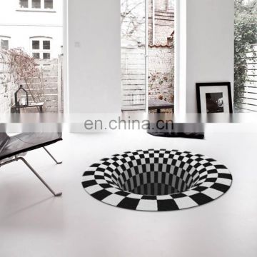 Chinese custom 3D printed  floor carpets for living room