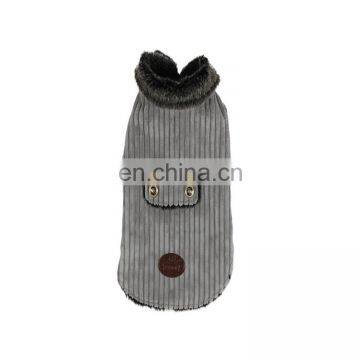 High Quality Inexpensive Custom Winter Luxury British Style Dog Clothes