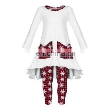Newest Girl Christmas Saint Clause Outfit Winter Clothing Clothes For Kids photo-5