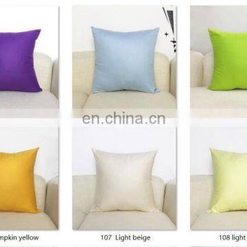 Amazon Hot Sale RAWHOUSE 45cm x 45cm Plain Cushion Cover Cotton for Sofa photo-5