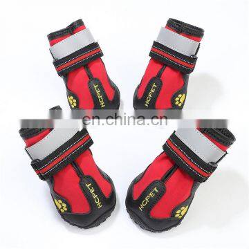 Fashion outdoor climbing waterproof big dog shoes with rubber sole
