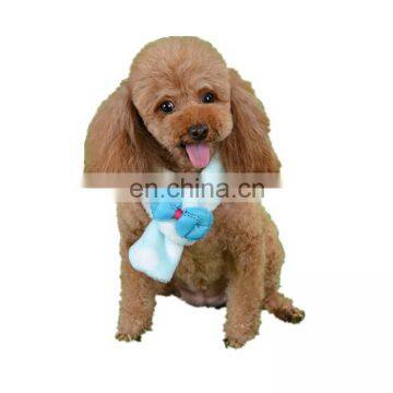 Cute dog grooming accessories winter pet scarf for dog