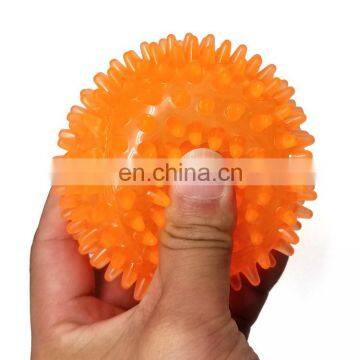 spiny ball toy for dog teeth grinding durable ball for pet play