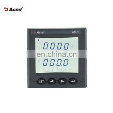 three phase lcd programmable ampere meter with RS485 communication Acrel AMC72L-AI3/C