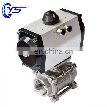 Pneumatic  Actuator Ball Valve With Air Actuator For Pipe Fitting