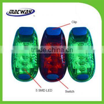 LED flashing safety running light for runner