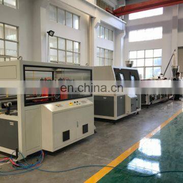 Plastic Pvc Double Pipe Extrusion Machine Line / Electric Water Pipe Extrusion Machine photo-4