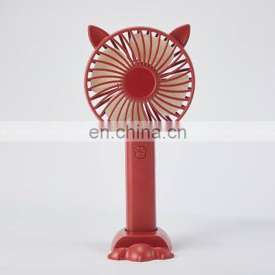 2022 New Arrival For Summer 3000mAh Large Battery Capacity Multifunctional USB Rechargeable Foldable Mini Fan photo-5