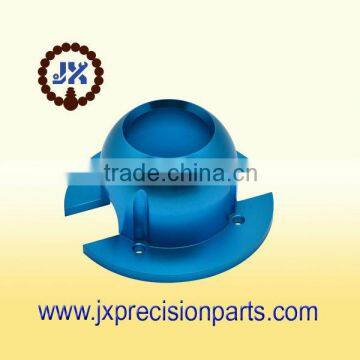 Blue anodize machine parts CNC precision parts machinery parts