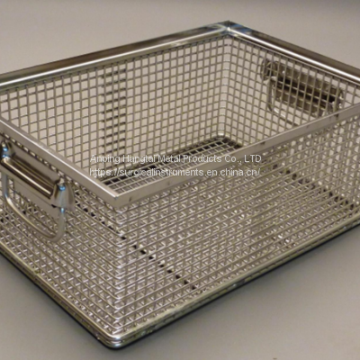 Commercial Ultrasonic Cleaning Baskets Wire mesh basket