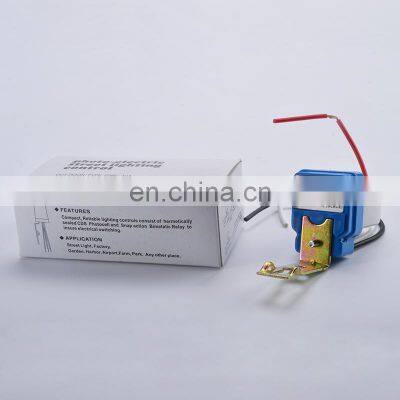 AS-10 10A Photoswitch Sensor Switch Auto On Off Photocell Street Light Control AC/DC Universal 12V 24V 220V Photo Sensor photo-2
