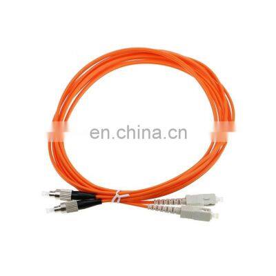 SC FC Duplex Multi mode 50/125 62.5/125 Optical Fiber Patch cord Fiber Jumper sc fc fiber patch cord