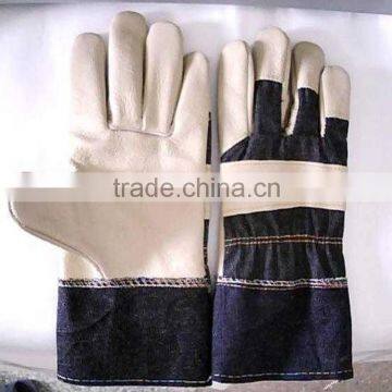 funiture leather working gloves / work protection gloves manufacturers in china