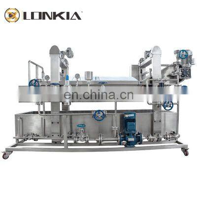 Automatic Vegetable Blanching Machine Fruit Processing Carrot Fruit Root Vegetable Blanching Machine