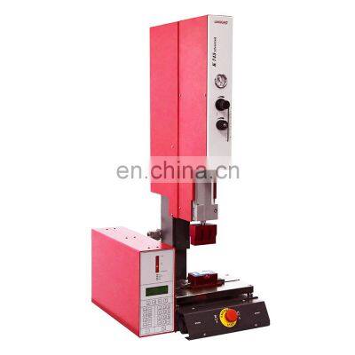 Linggao 35kHz 900W  Semi-Automatic Ultrasonic Plastic Welding Machine factory sales