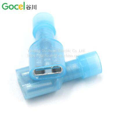 Nylon Female Fully Insulated Terminal FDFN2-250 Male and Female to Plug Cold-pressing Terminal Lug 6.3 Plug Spring Copper Wire photo-3