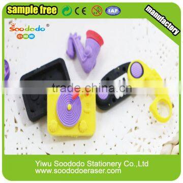 Collectible Musical Instruments Shaped Erasers                        
                                                Quality Choice