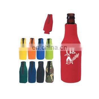 Wholesale Logo Print Personalized Neoprene Bottle Cooler Sleeve